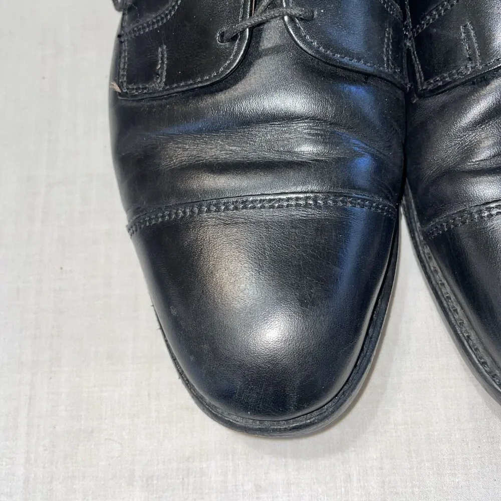 Allen Edmonds Cortland Men’s Captoe Dress Shoes Size 9 M Black Leather Oxford